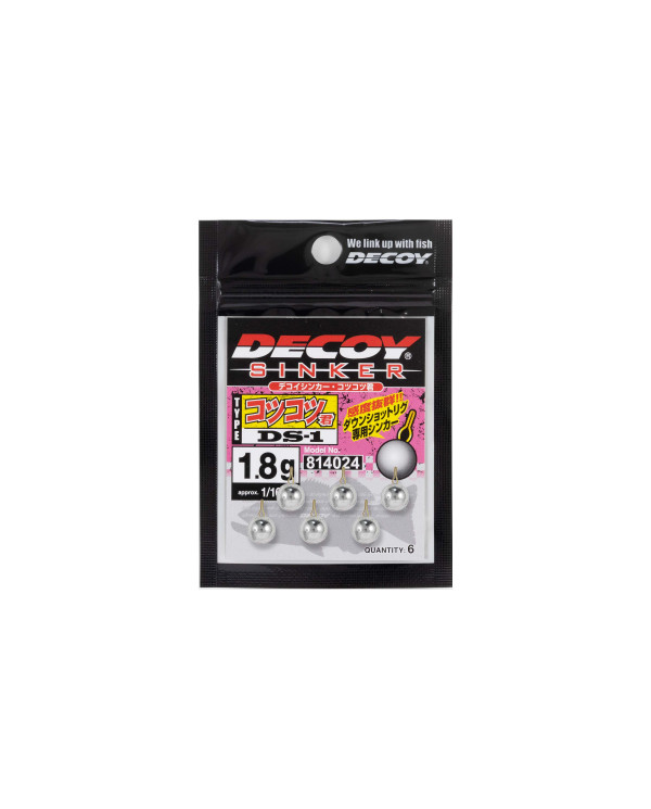 DS-1 Round Drop Shot Sinker Kotsu-Kotsu Kun (Decoy)