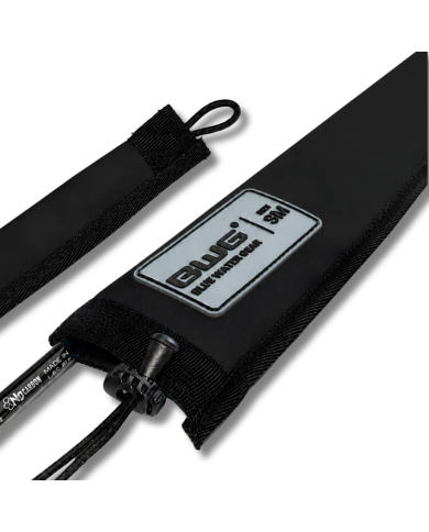 Spinning Medium (SM) 6'6"-7'3" Neoprene Pro Rod Sleeve (Blue Water Gear)