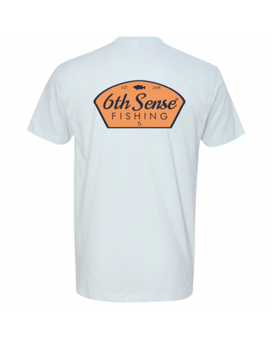 White - Team 6 Orange Tee (6th Sense)