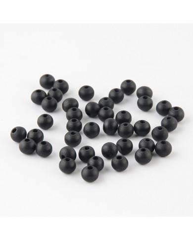 Matte Black Tungsten Bead (Tuff Tungsten) Matte Black Tungsten Bead (Tuff Tungsten)