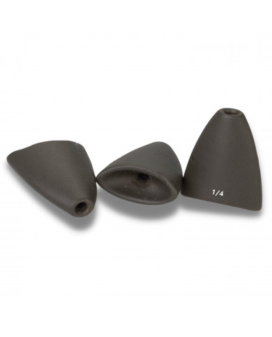 Black Non Chip Quick ID Arrowhead Weight (Tuff Tungsten) Black Non Chip Quick ID Arrowhead Weight (Tuff Tungsten)