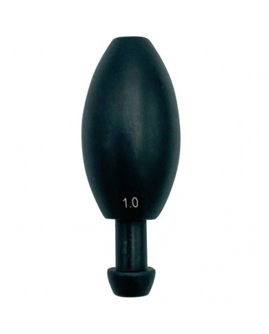 Black Non Chip Quick ID Skirt Punch Weight (Tuff Tungsten) Black Non Chip Quick ID Skirt Punch Weight (Tuff Tungsten)