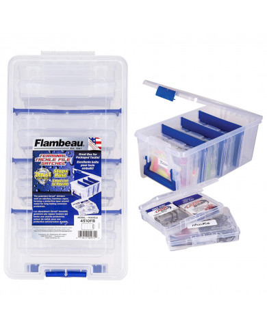 4510FB - Terminal Tackle File Satchel (Flambeau Outdoors) 4510FB - Terminal Tackle File Satchel (Flambeau Outdoors)