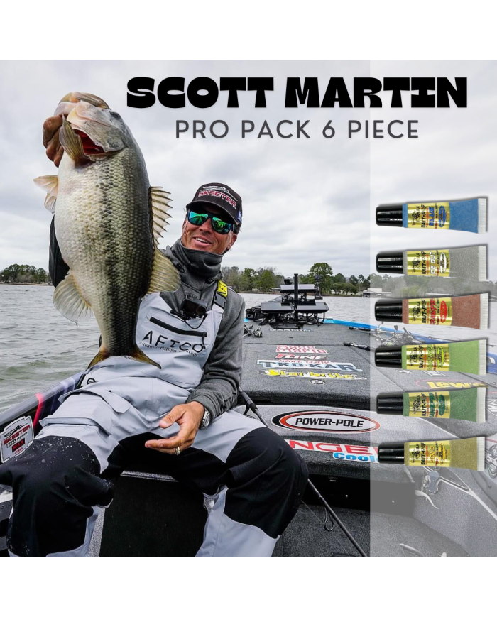 Scott Martin 6PC Pro Pack - Live Sonar Intensifier (Bait Pop) Scott Martin 6PC Pro Pack - Live Sonar Intensifier (Bait Pop)