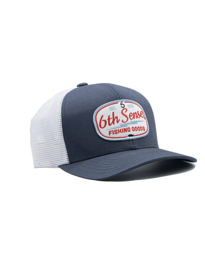 The Staple - Deepwater 6 Meshback Snapback Trucker Cap (6th Sense) The Staple - Deepwater 6 Meshback Snapback Trucker Cap (6th Sense)