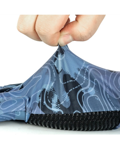 Dark Rorschach Sun Protection Gloves (Blue Water Gear)