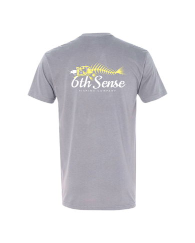 Light Grey - Paranormal Yellow Tee (6th Sense) Light Grey - Paranormal Yellow Tee (6th Sense)