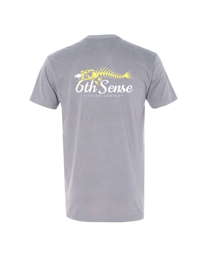 Light Grey - Paranormal Yellow Tee (6th Sense) Light Grey - Paranormal Yellow Tee (6th Sense)