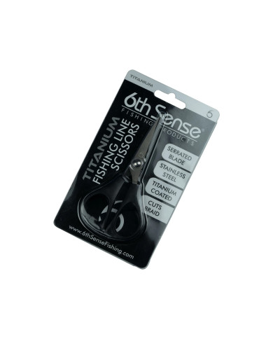Titanium Fishing Scissors (6th Sense) Titanium Fishing Scissors (6th Sense)
