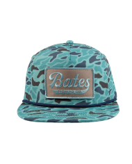 Blue Camo "You Can't Sea Me" Rope Hat (Bates Fishing)