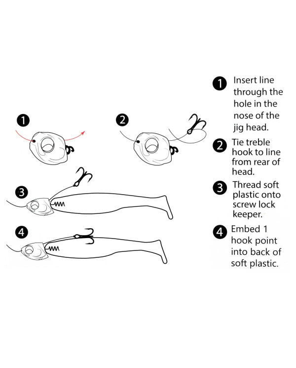 Baby Shad Line Through Treble Head (6th Sense) Baby Shad Line Through Treble Head (6th Sense)
