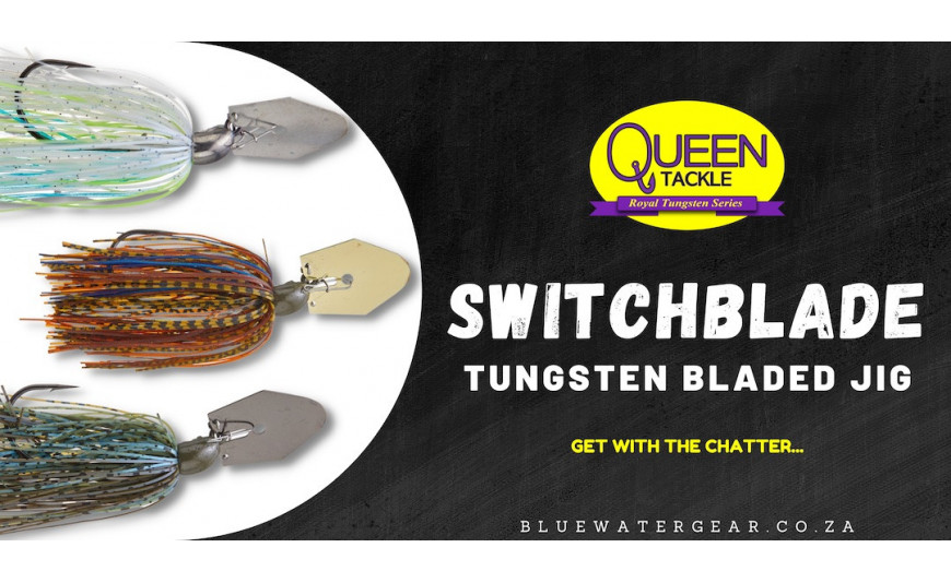 Chatterbait Ultimate Tungsten Blade Jig - Black